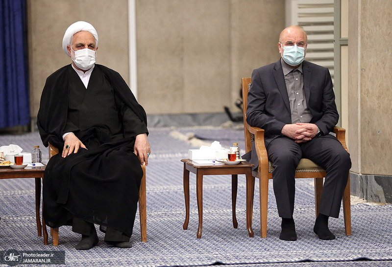 دیدار رئیس و اعضای شورای عالی انقلاب فرهنگی با رهبر معظم انقلاب