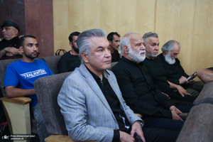مراسم ختم اکبر عبدی