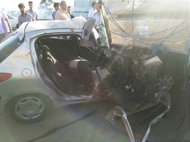 سانحه رانندگی در مسیر سبزار - نیشابور یک کشته برجای گذاشت