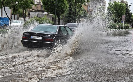 پیش بینی آبگرفتگی معابر و سیلابی شدن رودخانه ها در برخی مناطق 