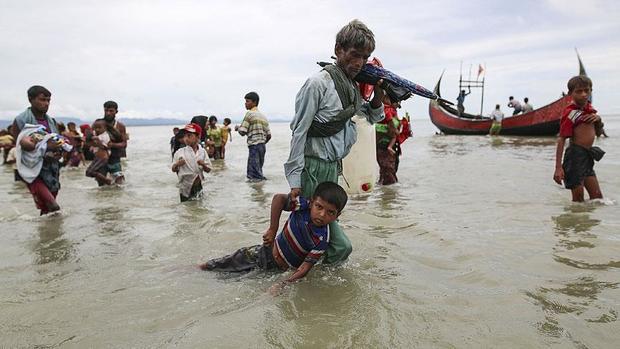 هشدار سازمان ملل نسبت به وقوع فاجعه برای کودکان مسلمان میانمار 