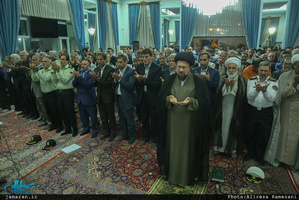 دیدار اعضای ستاد مرکزی بزرگداشت امام خمینی(س) با سید حسن خمینی