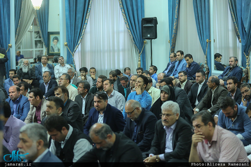 دیدار اعضای ستاد مرکزی بزرگداشت امام خمینی(س) با سید حسن خمینی