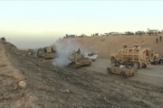 پیشروی نیروهای حشد شعبی عراق به سمت مرزهای سوریه