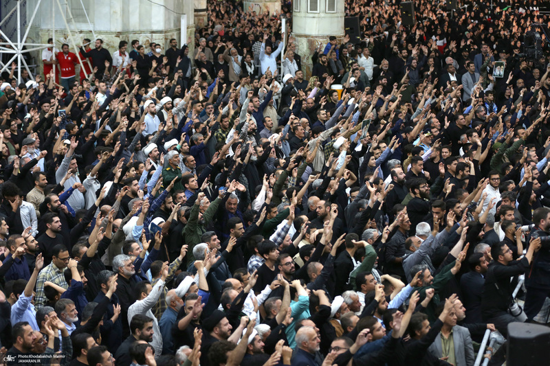 حضور شخصیت‌های سیاسی و مسئولان کشوری و لشکری در مراسم سالگرد ارتحال حضرت امام خمینی (س) -2