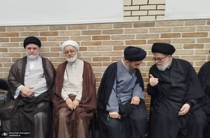 مراسم وداع با آیت الله العظمی شبیری زنجانی (ره)