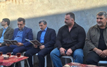 احمدی‌نژاد در مراسم ختم خواهر مشایی + عکس ها