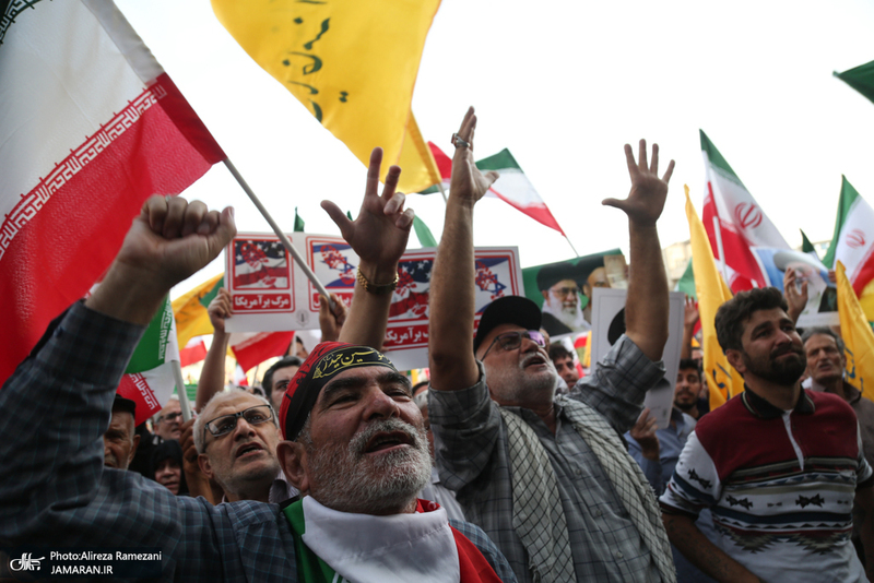 اجتماع مردمی در حمایت از رزمندگان مدافع