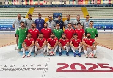 قهرمانی فوتسالیست های ناشنوای ایران در جهان