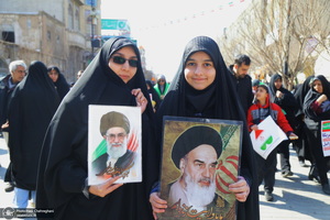 راهپیمایی باشکوه 22 بهمن در قم