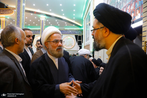 مراسم ختم همسر شهید آیت الله سید مصطفی خمینی (ره) -1