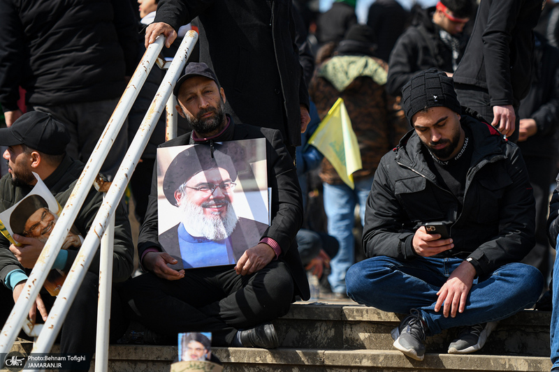  تصاویر اختصاصی جماران از متن و حاشیه مراسم تشییع شهیدان سید حسن نصرالله و سید هاشم صفی الدین -2