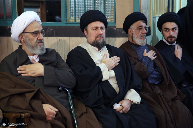 مراسم ختم مرحوم حجت الاسلام و المسلمین صالحی منش در حسینیه جماران