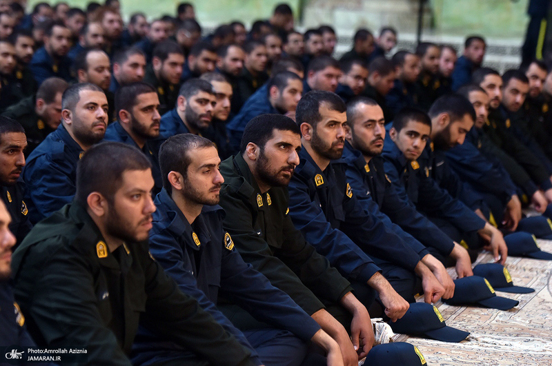 تجدید میثاق دانشجویان و فرماندهان دانشگاه افسری و تربیت پلیس امام حسن مجتبی‎‎ (ع) با آرمان حضرت امام خمینی (س)