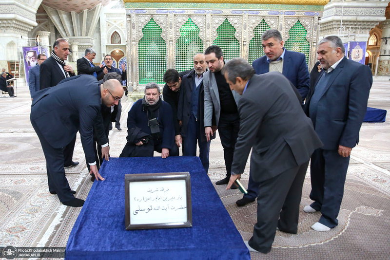 دیدار اعضای شورای مرکزی حزب اعتماد ملی با سید حسن خمینی