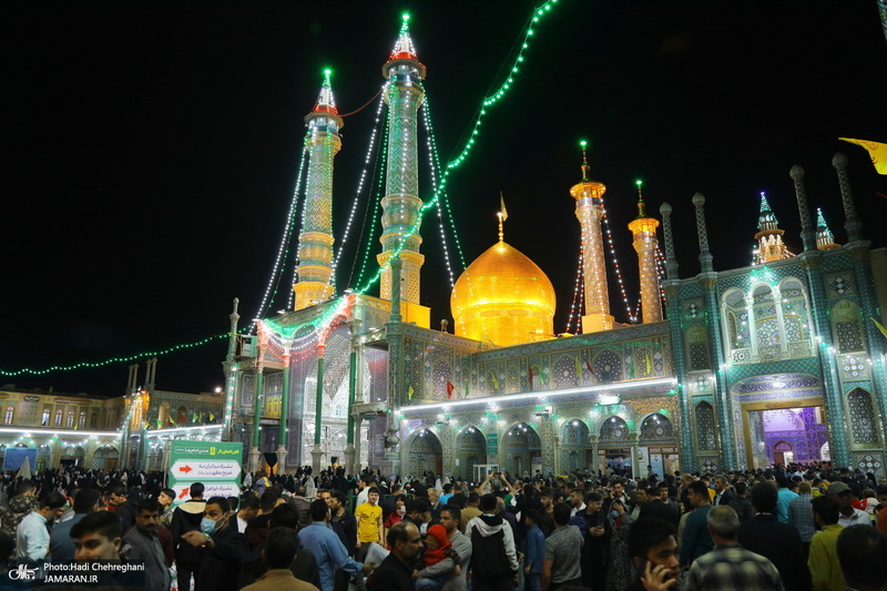 مراسم آغاز سال نو در حرم حضرت معصومه (س)