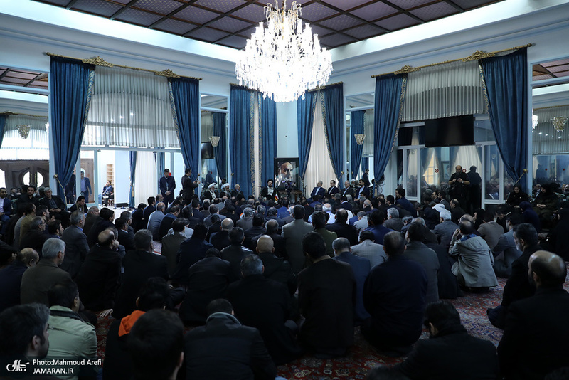 دیدار رییس، معاونان و کارکنان سازمان برنامه و بودجه با سید حسن خمینی