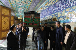 مراسم تشییع و خاکسپاری آیت الله نورالله شاه آبادی(ره) در قم