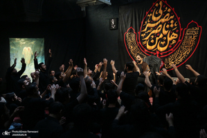 مراسم عاشورای حسینی در مدرسه عالی شهید مطهری