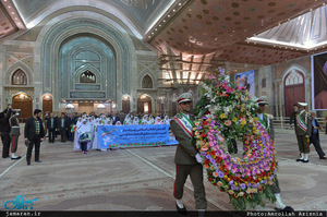 تجدید میثاق مدیران و کارکنان کانون پرورش فکری کودکان و نوجوانان با آرمان های حضرت امام(س) 