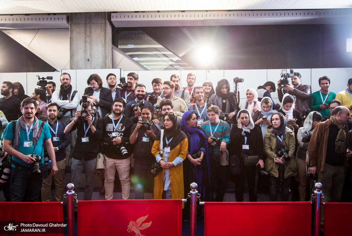 وقتی عکاسان در جشنواره فجر، سر هم را تراشیدند! + فیلم