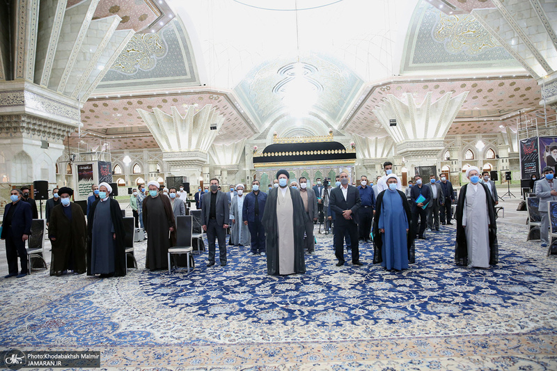 دیدار سرپرست و کارکنان موسسه تنظیم و نشر آثار امام خمینی(س) با سید حسن خمینی