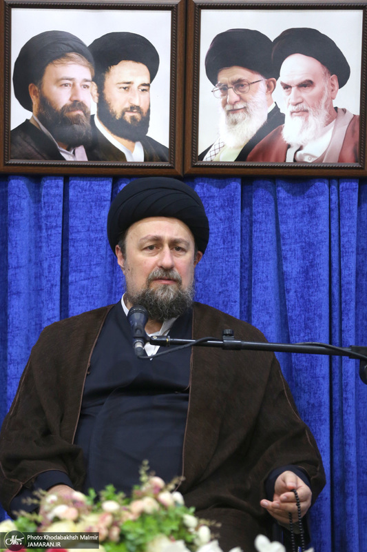 دیدار رئیس و مدیران سازمان حفاظت محیط زیست با سید حسن خمینی