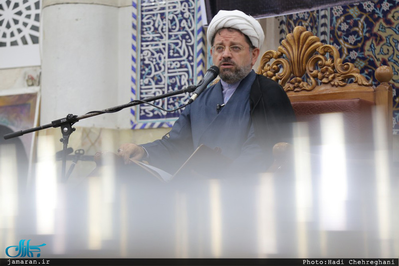 مراسم بزرگداشت هفتمین روز ارتحال مرحوم حجت‌الاسلام و المسلمین احمد احمدی در مسجد اعظم قم