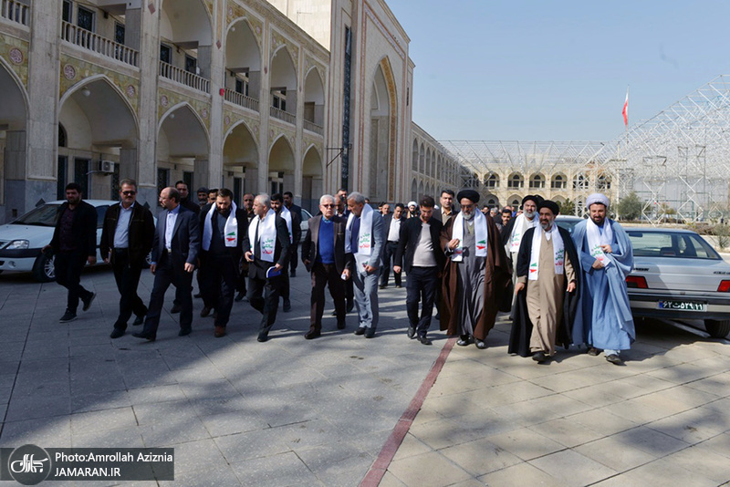 تجدید میثاق اعضای شورای هماهنگی تبلیغات اسلامی با آرمان های حضرت امام(س)