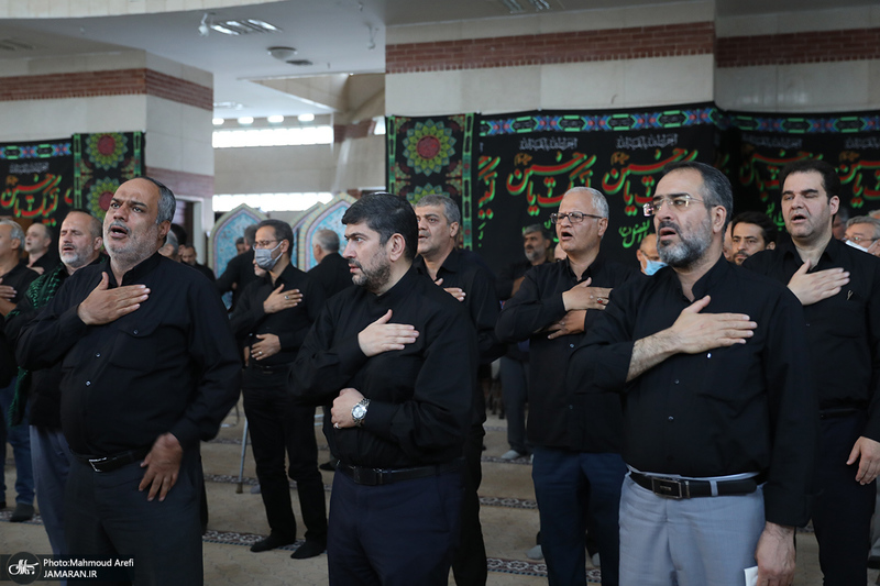 عزاداری شب عاشورای حسینی(ع) هیات گردان تخریب و گردانهای لشکر 27 محمد رسول الله(ص)