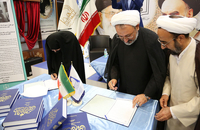 امضای تفاهم نامه پژوهشی آموزشی فرهنگی میان موسسه تنظیم و نشر آثار امام خمینی -قم و جامعه الزهرا(س) (15)