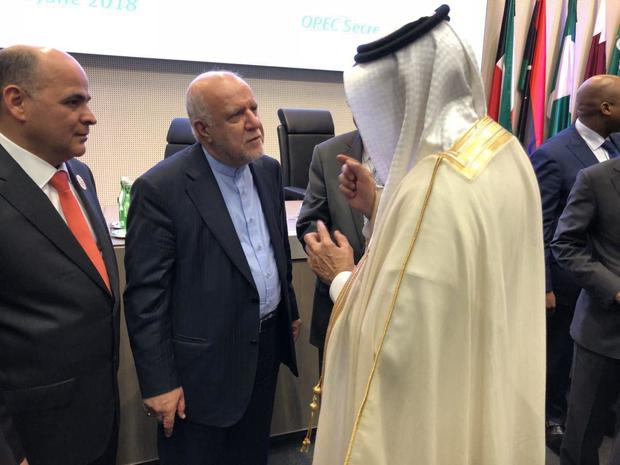 دیدار وزیران نفت ایران و عربستان سعودی در نشست اوپک