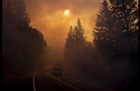 کالیفرنیا آتش سوزی