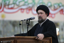 سید حسن خمینی: انقلابی که برای مردم باشد، مردم حافظ آن هستند/ قدرت ما در منطق ماست؛ همان طور که از قدرت دشمنان نمی ترسیم از منطق آنها هم نمی ترسیم/ در بالاترین سطوح نظام به دستگاه دیپلماسی اعتماد دارند