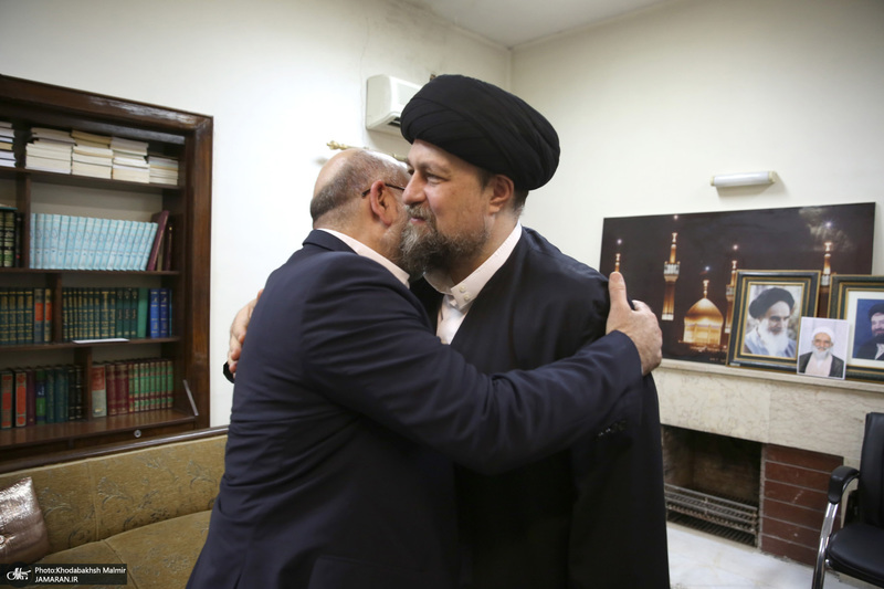 دیدار آصف لقمان قاضی، مدیر امور بین‌الملل جماعت اسلامی پاکستان با سید حسن خمینی