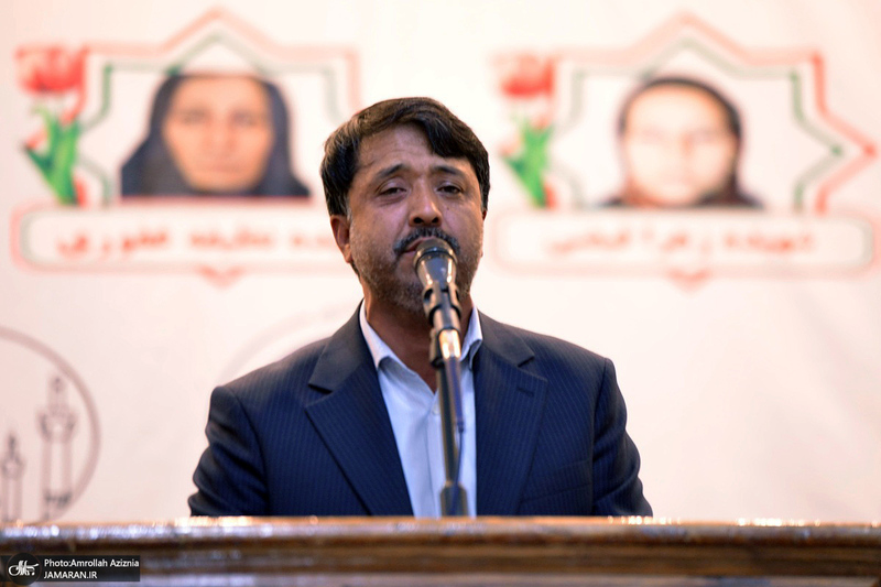 مراسم گرامیداشت شهدای مهاجر افغانسانی حادثه تروریستی کرمان در حرم امام خمینی (س)