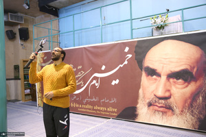 بازدید آقای جاوید چوهدری مجری ، مقاله نویس  پاکستان از بیت امام خمینی در جماران