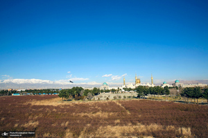 تصاویری از حرم مطهر امام خمینی(س) در هوای پاک امروز تهران