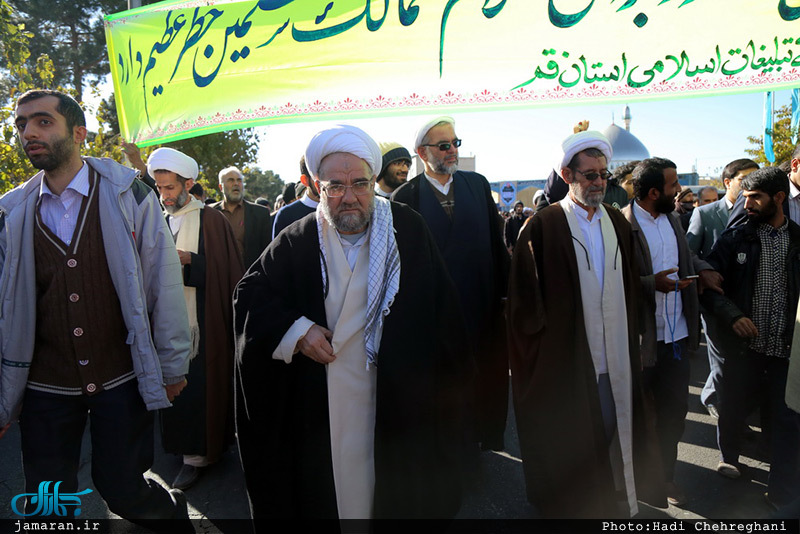 راهپیمایی ضد صهیونیستی پس از نماز جمعه‌ قم