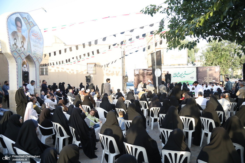 مراسم بزرگداشت رحلت امام خمینی (ره) و قیام 15 خرداد درجوار بیت تاریخی امام در قم