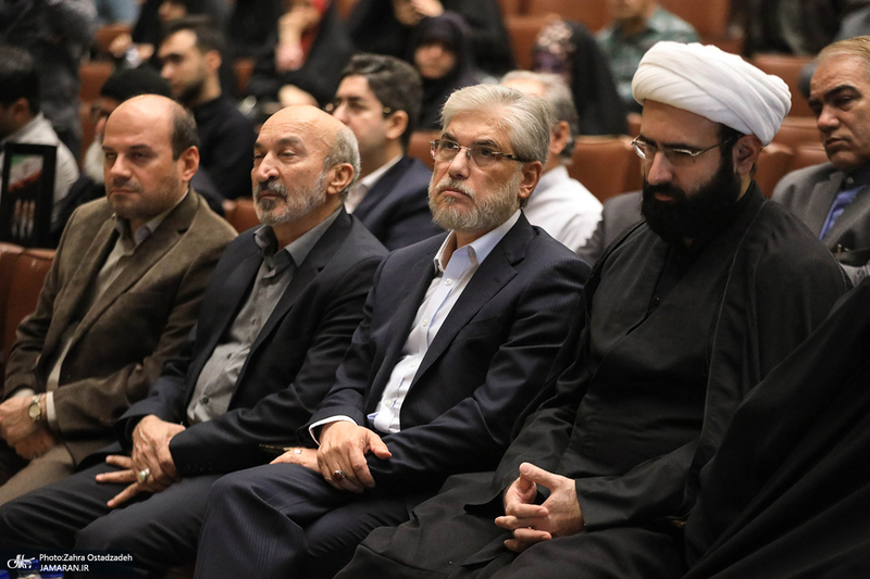 یادبود استاد شهید دکتر علی لاریجانی در دانشگاه تهران