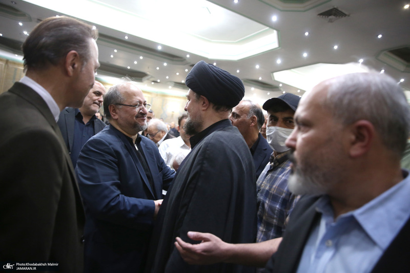مراسم یادبود حاجیه خانم خدیجه خاتمی در مسجد امیرالمومنین (ع) -2