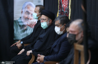 مراسم سوگواری شب عاشورای حسینی در نهاد ریاست جمهوری  (7)