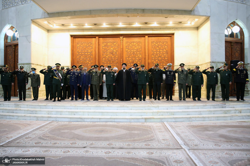 تجدیدمیثاق فرماندهان و کارکنان نیروهای مسلح با آرمان‌های امام خمینی (س) -1