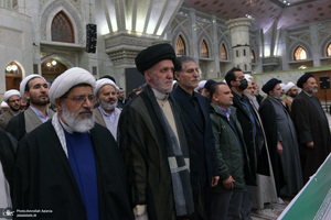 تجدید میثاق مسئولین سازمان عقیدتی سیاسی وزارت دفاع با آرمان های حضرت امام خمینی (س)