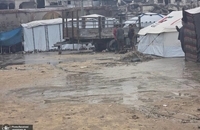 باران شدید وضعیت غزه را وخیم تر کرد (3)