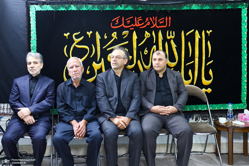 مراسم عزاداری حضرت اباعبدالله الحسین (ع) در منزل حسن روحانی