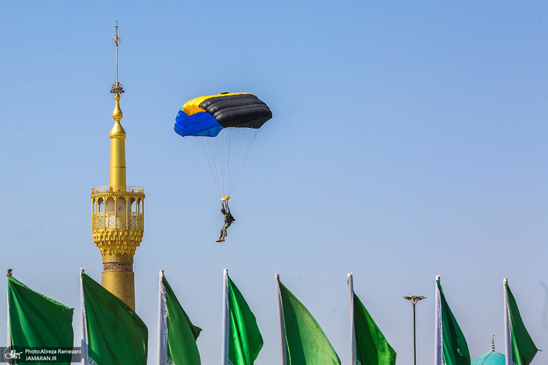 مراسم رژه روز ارتش در جوار حرم مطهر امام خمینی (س) - 2