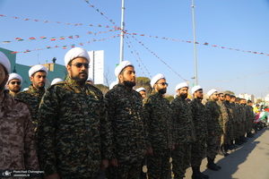 مراسم آغاز دهه فجر در بیت حضرت امام خمینی (س) در قم