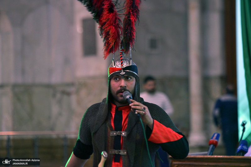 اجتماع بزرگ کارگران به مناسبت سالگرد شهادت حاج قاسم سلیمانی در حرم امام خمینی (س)